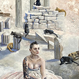 Ariana's Thread &nbsp; | &nbsp; oil, canvas &nbsp; | &nbsp; 36x60