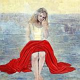 Solveig and Centaur - IV &nbsp; | &nbsp; oil, mixed media &nbsp; | &nbsp; 72x72