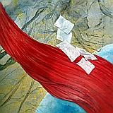 Solveig and Centaur - Letters &nbsp; | &nbsp; oil, mixed media &nbsp; | &nbsp; 72x60