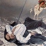 Berlin Wall &nbsp; | &nbsp; oil, canvas &nbsp; | &nbsp; 48x58