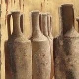 Amphoras &nbsp; | &nbsp; oil, mixed media &nbsp; | &nbsp; 22x60