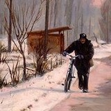 The Road &nbsp; | &nbsp; oil, canvas &nbsp; | &nbsp; 22x28