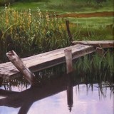 The Old Pond &nbsp; | &nbsp; oil, canvas &nbsp; | &nbsp; 16x20