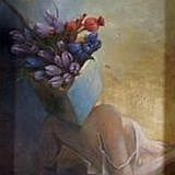 Luara &nbsp; | &nbsp; oil, canvas, mixed media &nbsp; | &nbsp; 30x67