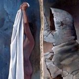 Lot's Daughter &nbsp; | &nbsp; oil, mixed media &nbsp; | &nbsp; 26x48