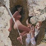 Shofar &nbsp; | &nbsp; oil, mixed media &nbsp; | &nbsp; 24x28